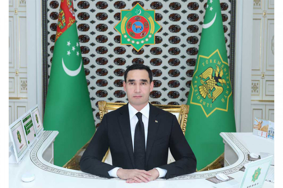 Türkmenistanyň Prezidenti Birleşen Arap Emirlikleriniň ýolbaşçylaryny gutlady